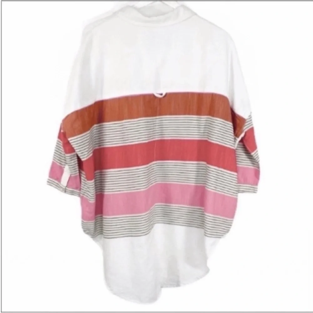 HOLDING HORSES - striped tunic top M/L - Picture 9 of 12